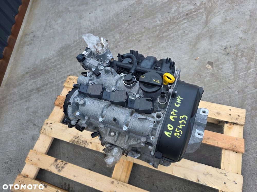 SILNIK KOMPLETNY AUDI VW SEAT SKODA 1.0 MPI CHY 75433 KM ORYGINAŁ ! - 4