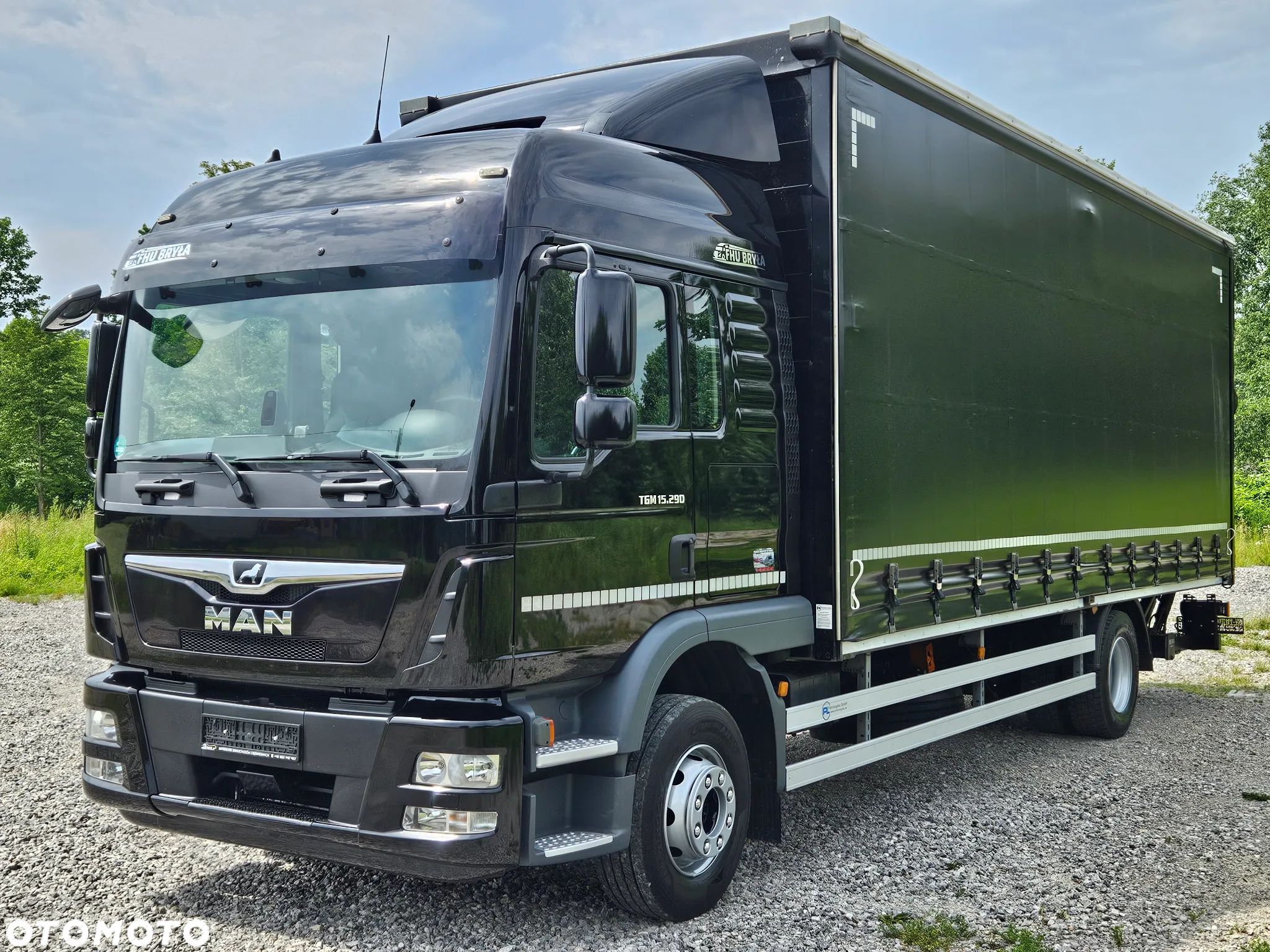 MAN TGM 15.290 / FIRANKA / 2019R / SPROWADZONY/ 7500 ŁADOWNOŚĆ / 18 PALET / E6 / JAK NOWY / WINDA / - 1