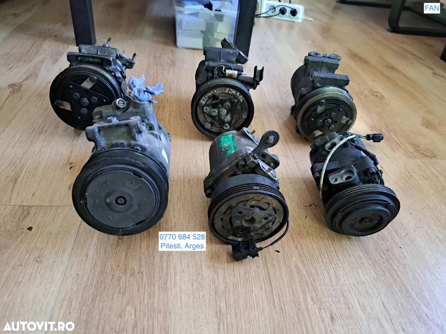 Compresor ac clima Citroen Peugeot Renault Dacia Ford Mazda volkswagen bmw smart - 1