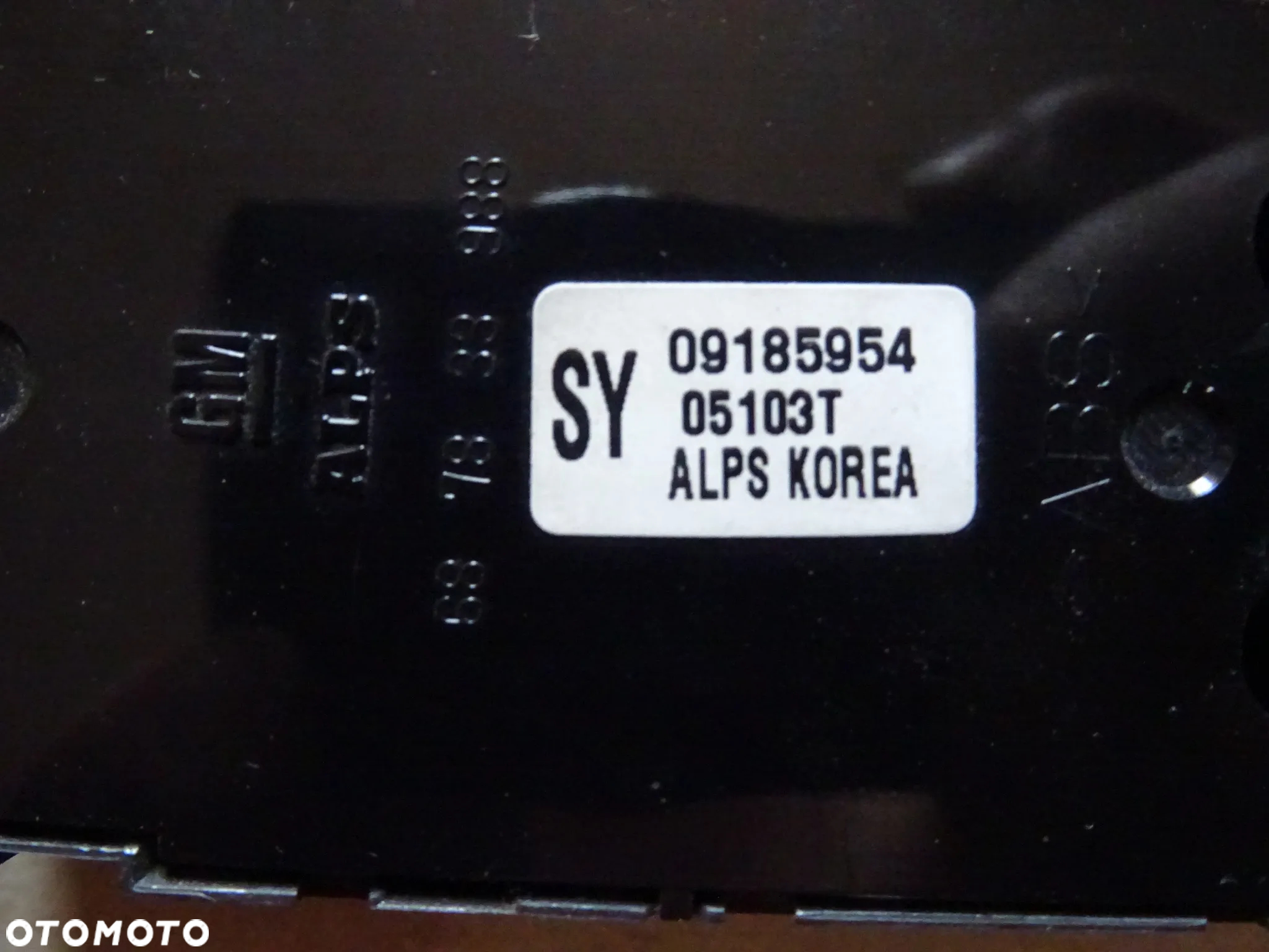 PANEL PRZEŁĄCZNIK SZYB LUSTER OPEL SIGNUM VECTRA C - 6
