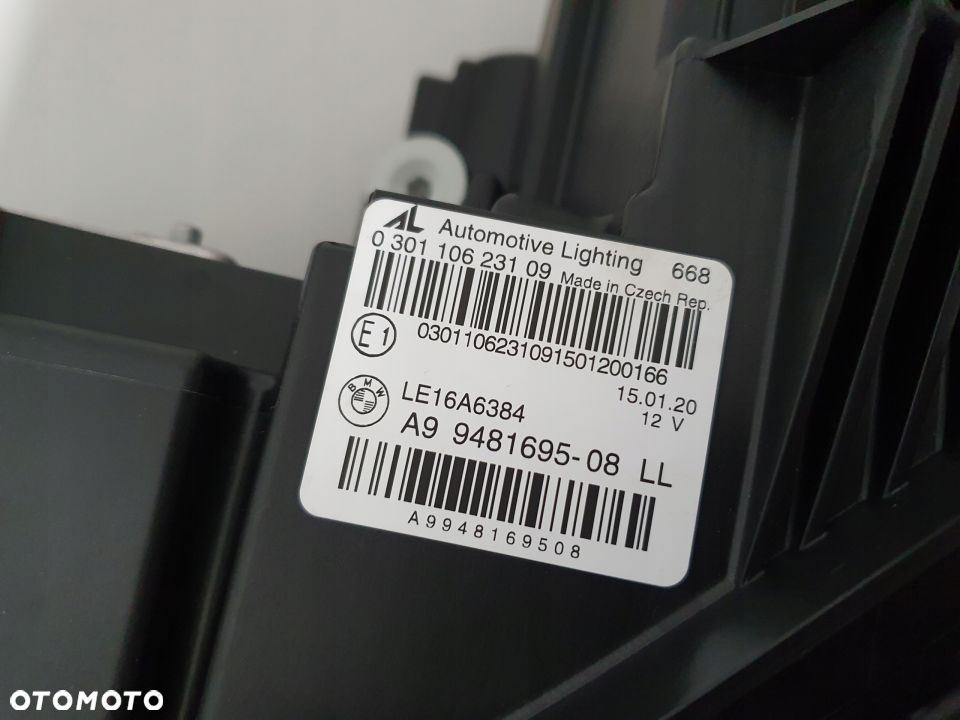 LAMPA LEWA PRZÓD BMW 3 G20 G21 FULL LED NOWA - 5