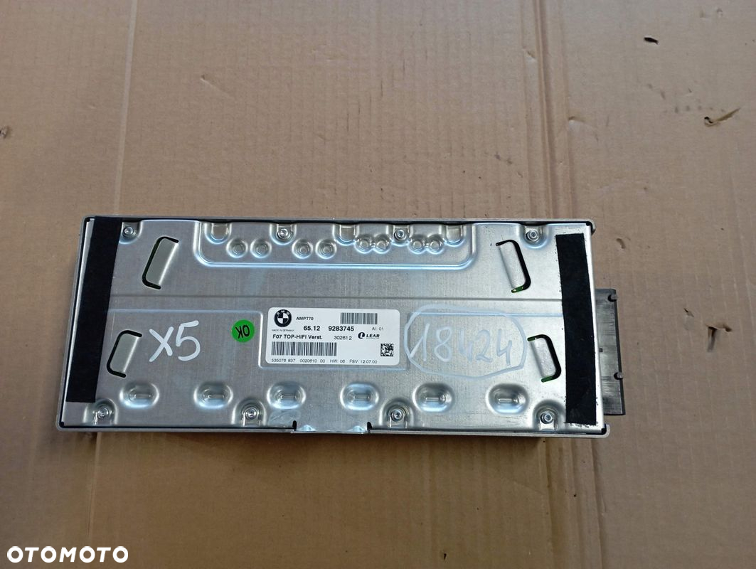 BMW X5 E70 WZMACNIACZ SYSTEMU AUDIO 9283745 - 3