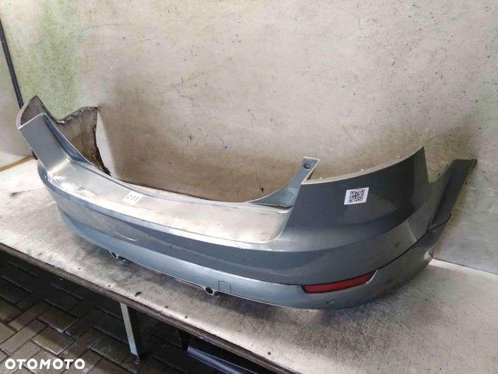 ^ ZDERZAK TYŁ TYLNY FORD MONDEO MK.4 4 IV ST T6 SZARY BŁĘKITNY PDC CZUJNIKI - 2