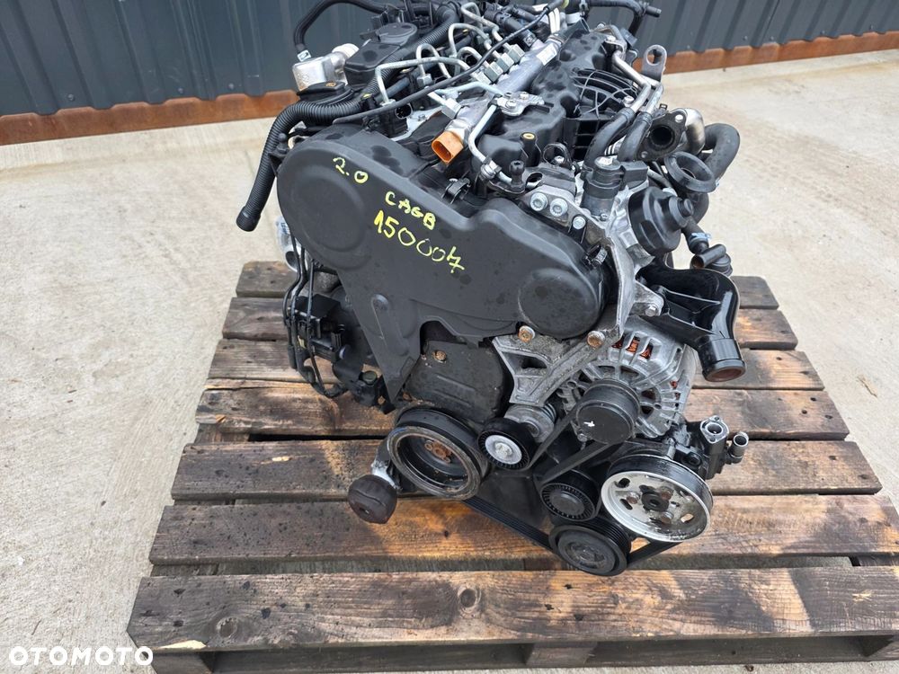 SILNIK KOMPLETNY AUDI A4 B8 A5 A6 SEAT EXEO 2.0 TDI CAG CAGB 150007 KM ! - 12