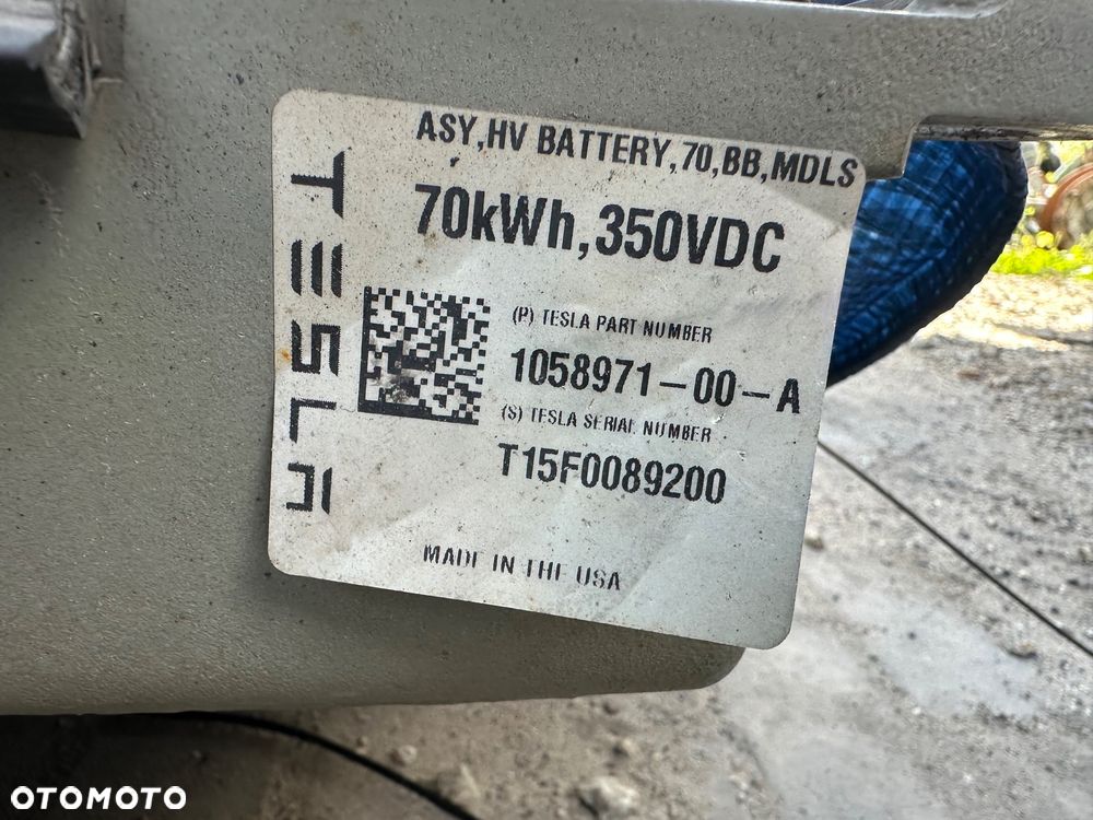 BATERIA AKUMULATOR TESLA S 70KWH 1058971-00-A . - 4