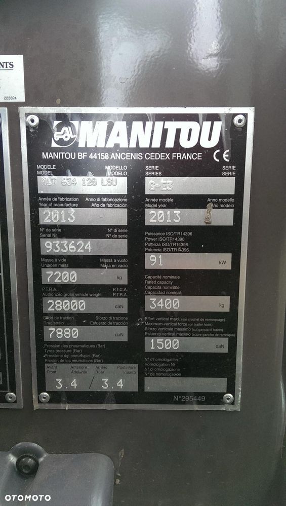 Manitou MLT 634 120 LSU - 4