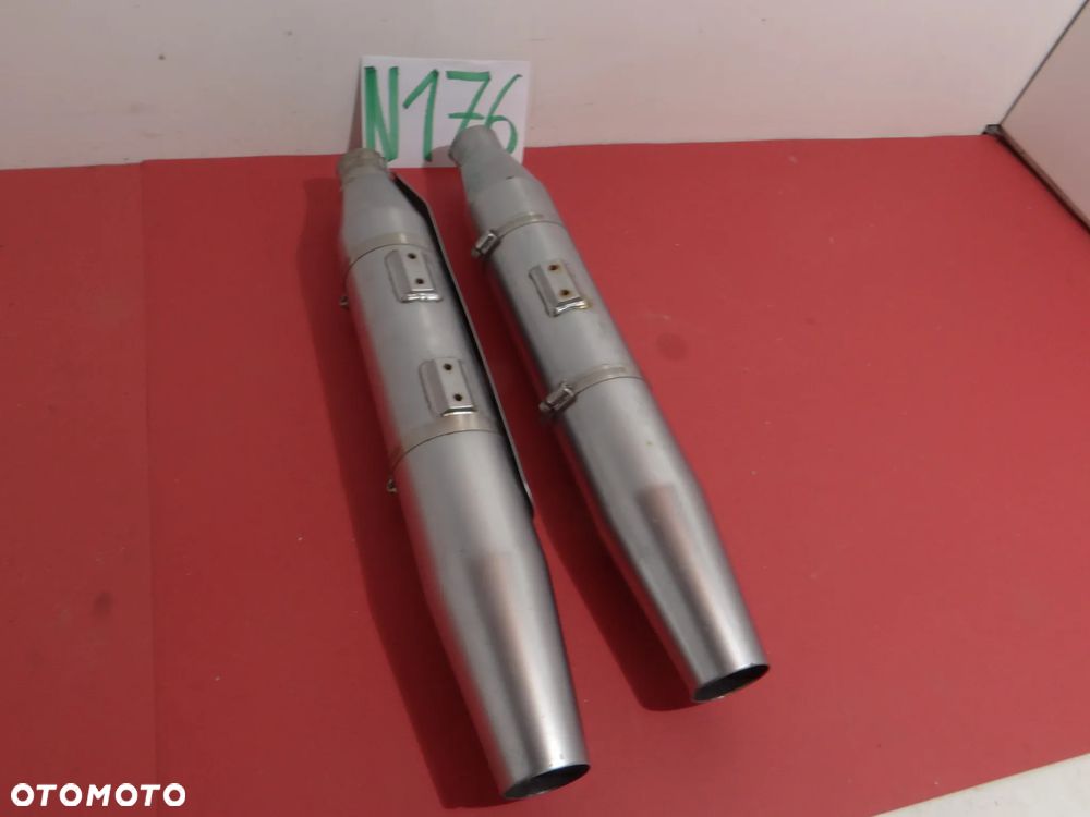 N176  HARLEY DAVIDSON TŁUMIK TŁUMIKI WYDECH SOFTAIL HARITAGE FAT BOY HARFXS1584 1688 - 4