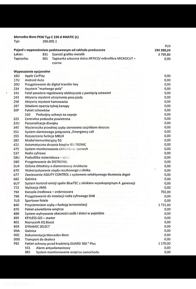 Mercedes-Benz Klasa C - 28