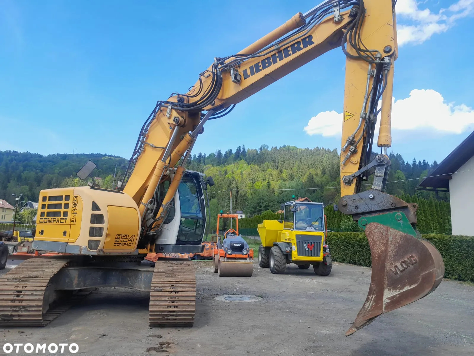 Liebherr R924 Litronic Compact, ramię 3x łamane, Klima, bez DPF - 4