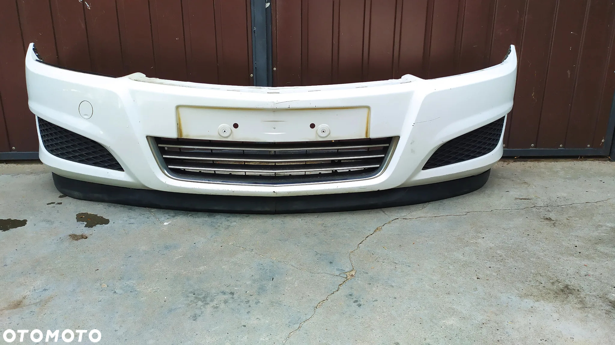 Zderzak przód przedni Opel Astra H III 3 lift - 2