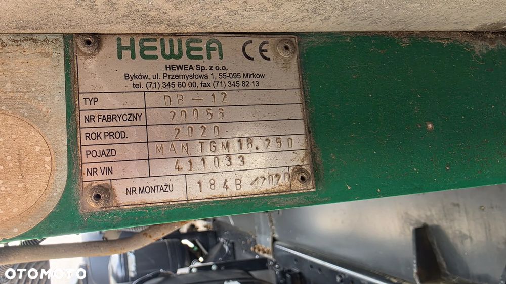 MAN TGM 18,250 Bramowiec 12T, Resor ,Manual , - 38