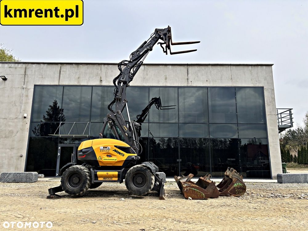Mecalac 11 MWR KOPARKA KOŁOWA 2020r. | 9 12 LIEBHERR 311 309 TAKEUCHI 295 KOMATSU PW 98 118 - 37