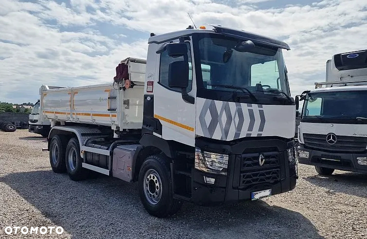 Renault c430 6x4 Wywrotka trzystronna Hydroburta, Jak Nowe - 2