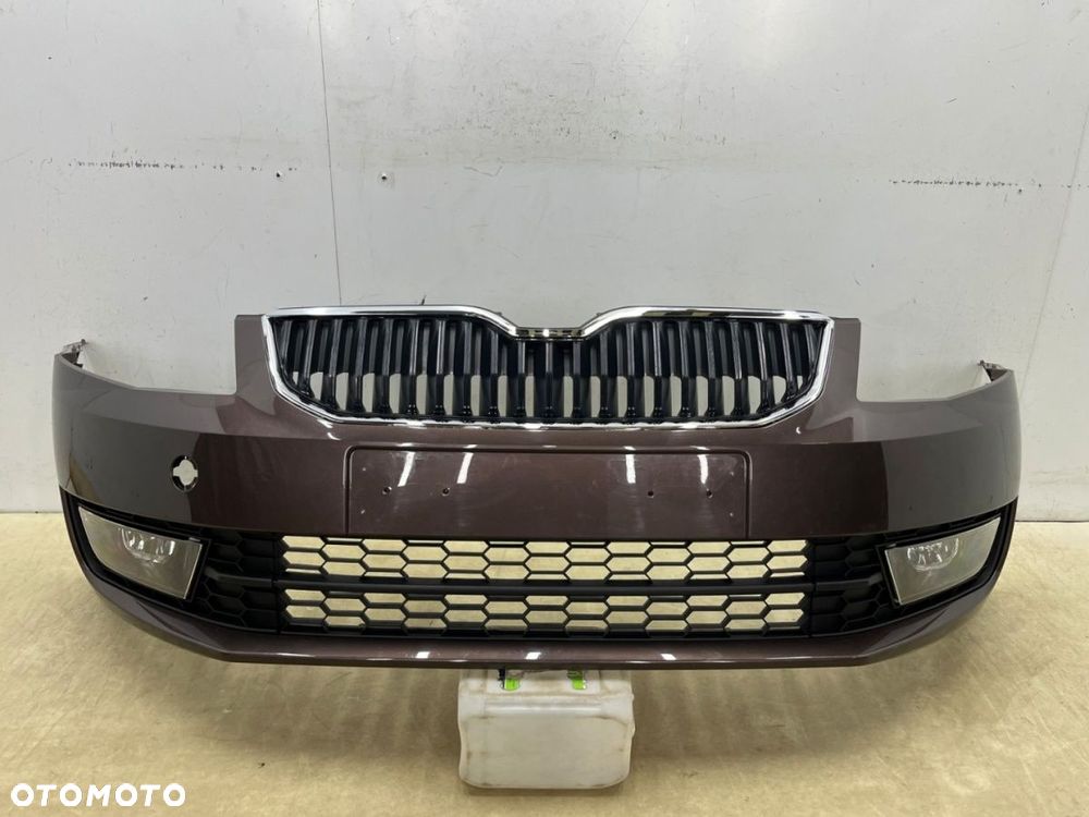 Zderzak przedni Skoda Octavia 3 III 12-16r. Przedlift przód 5E0807221 - 1