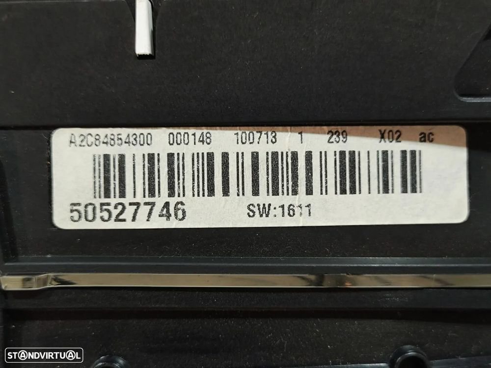 QUADRANTE MOSTRADOR PAINEL INSTRUMENTOS ALFA ROMEO MITO 955 50527746 A2C84854300 - 7