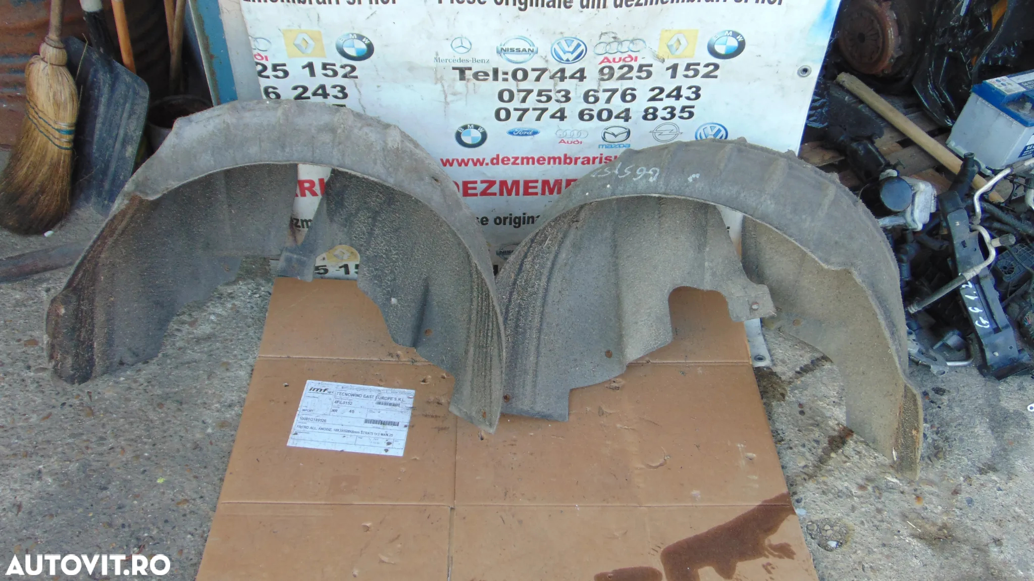 Carenaj Roata VW Golf 6 an 2008-2014 carenaje roata fata spate stanga dreapta - 5