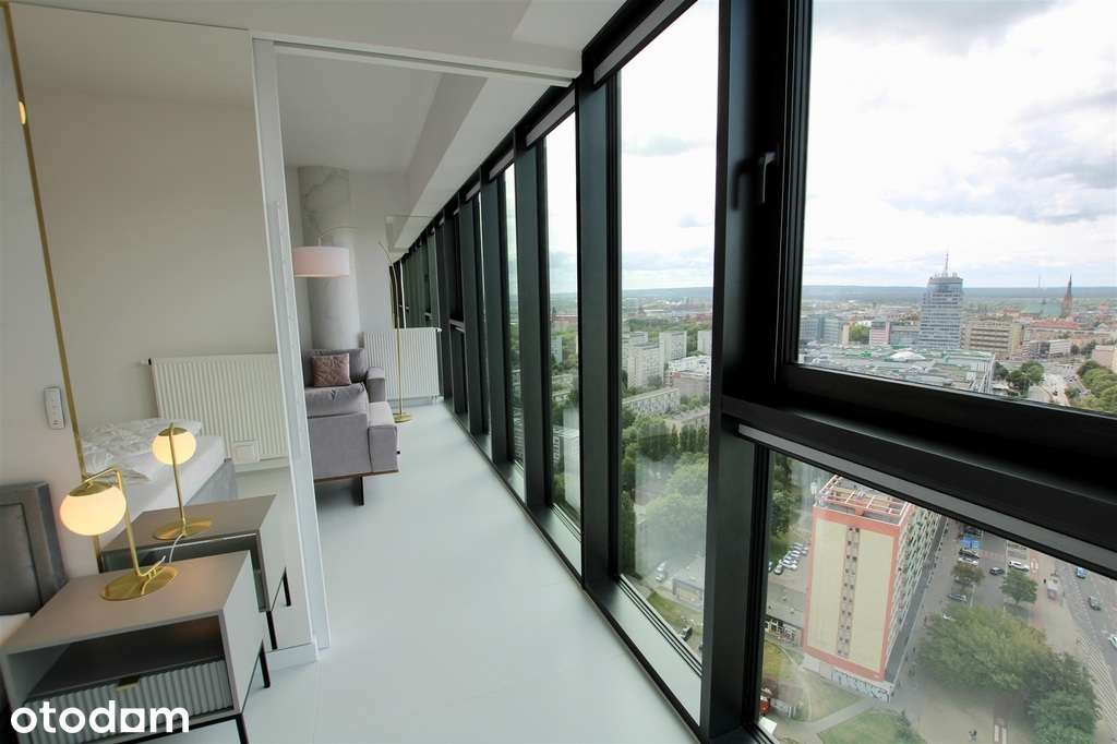 2 pokojowy apartament Hanza Tower 21 piętro