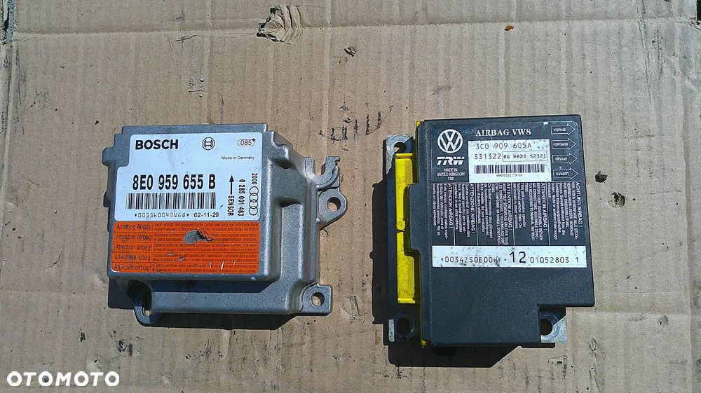 VW PASSAT B6 MODUŁ AIR BAG STEROWNIK - 1