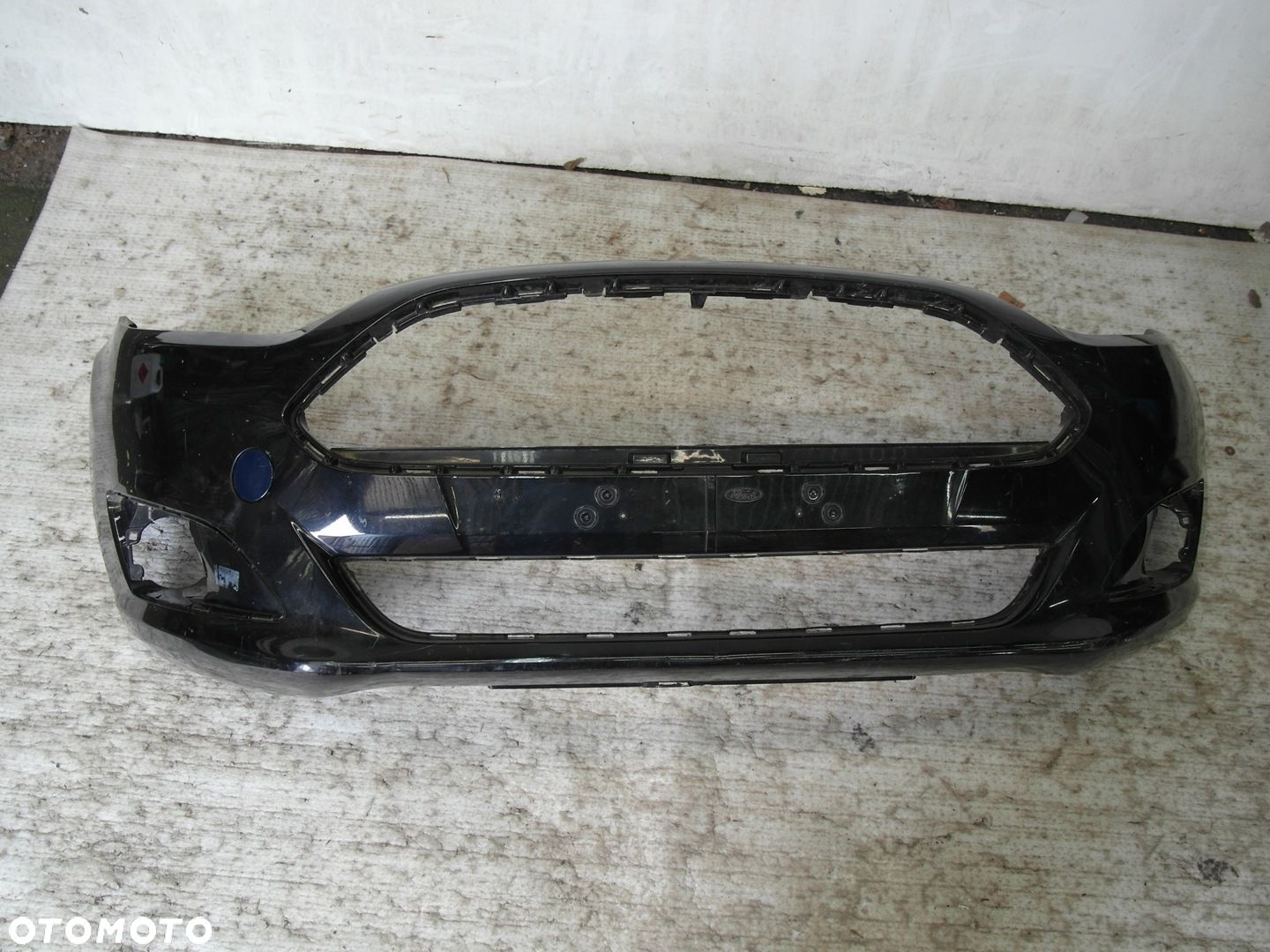 FORD FIESTA MK7 LIFT BEZ DZIUR NAPRAWIANY ZDERZAK PRZEDNI PRZÓD NR70 - 1