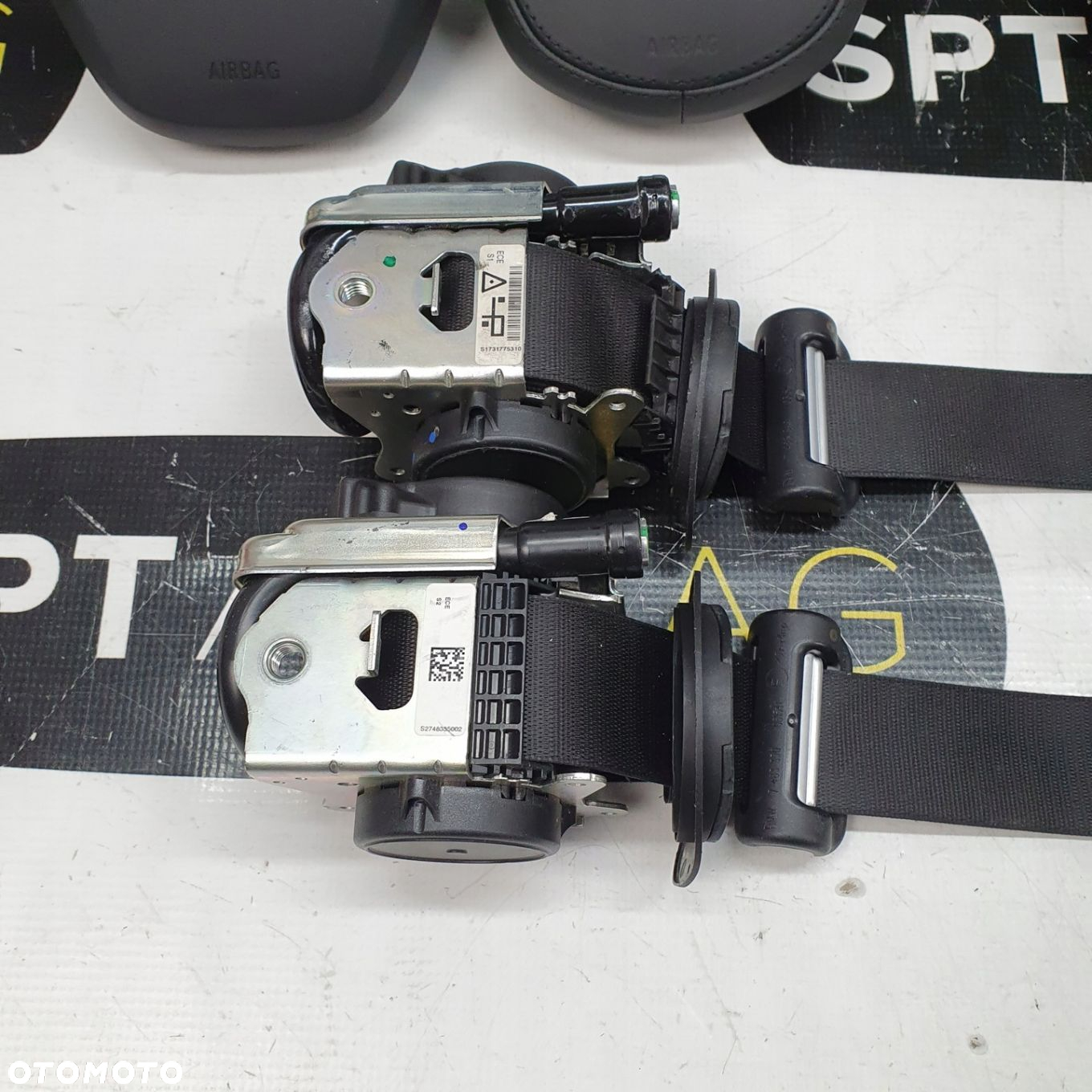 BMW SERIA 3 G20 G21 SERIA 4 G22 G23 G26 DESKA ROZDZIELCZA KONSOLA KOKPIT PULPIT PODUSZKI AIRBAG AIR BAG PASY KIT SET - 8