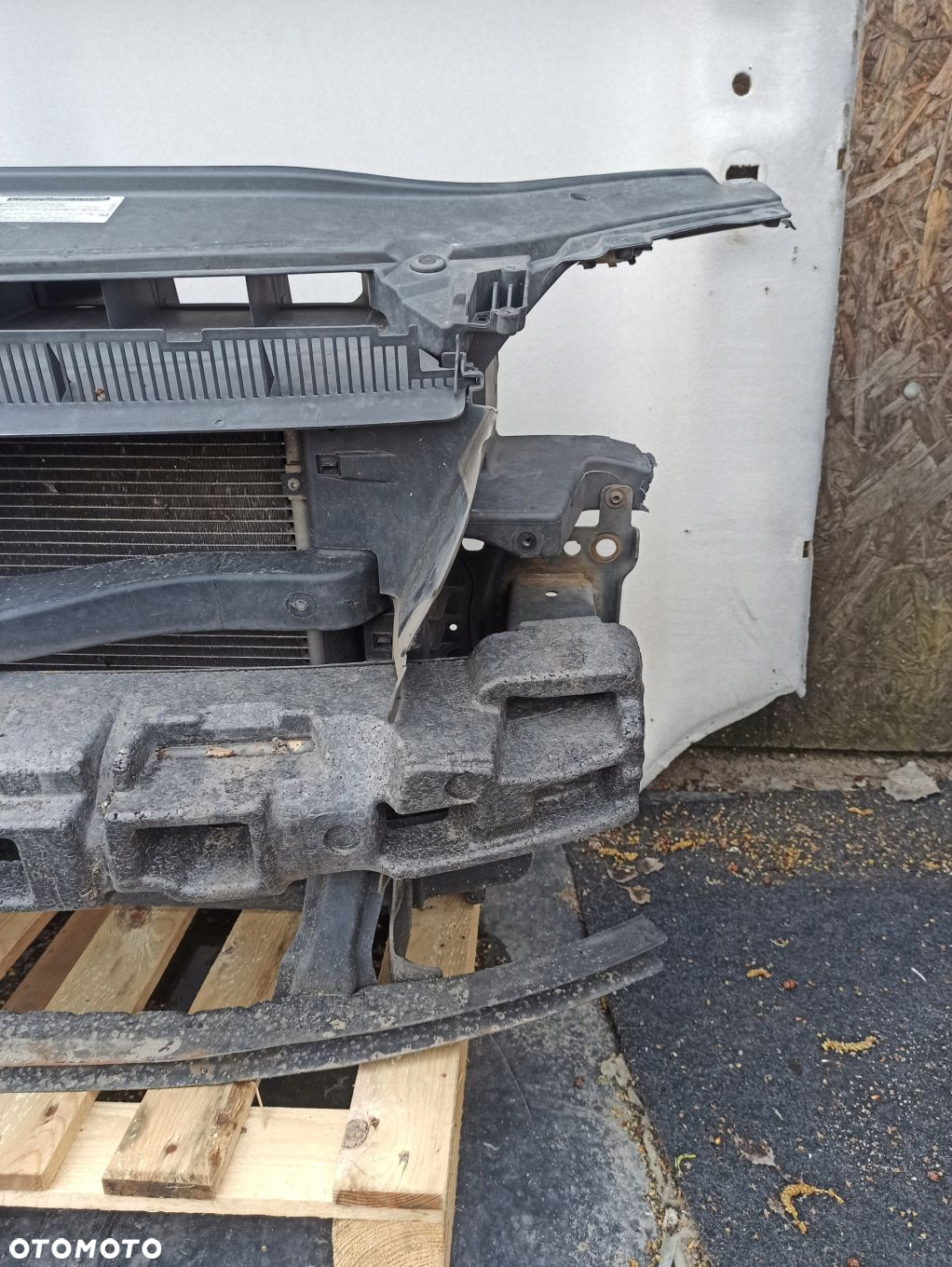 Pas przedni wzmocnienie komplet chłodnic VW PASSAT B6 1.4TSI - 6
