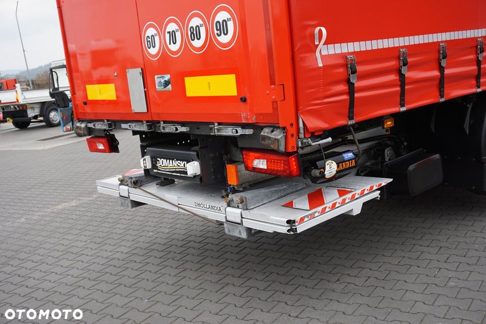 Scania P 280 / ACC / E 6 / FIRANKA + WINDA / 20 PALET / DŁ. 8,2 M / OŚ SKRĘTNA - 38