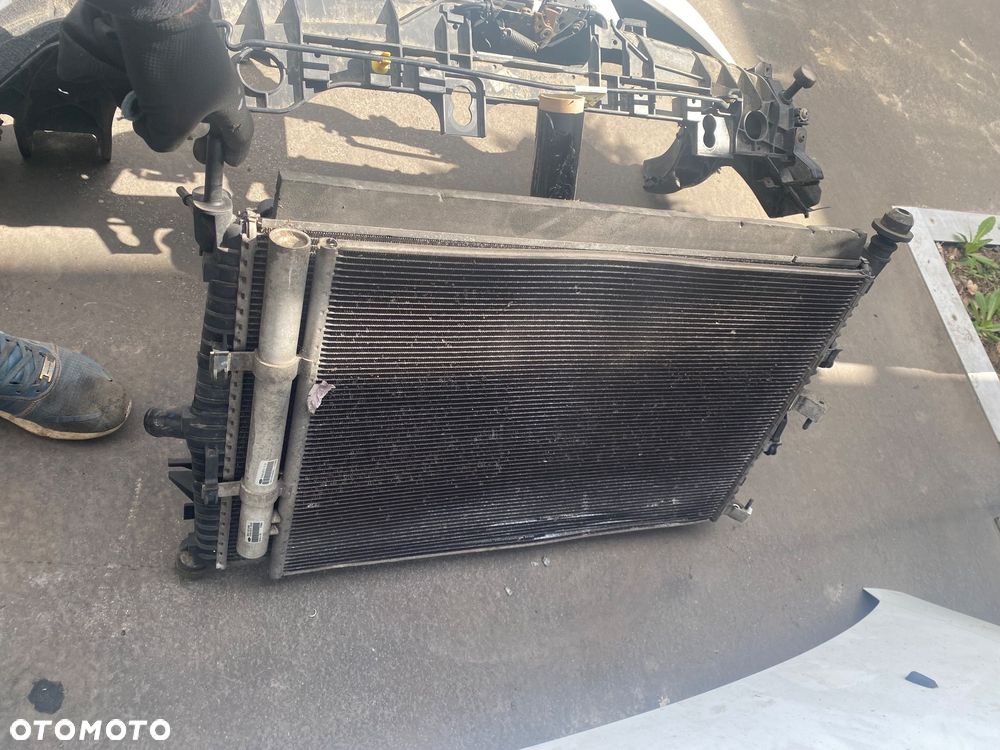 Ford Transit Custom Mk8 2016r MASKA BŁOTNIK przedni  lewy LAMPA przednia lewa REFLEKTOR grill atrapa ZDERZAK pas przedni chłodnice KOMPLETNY PRZÓD pokrywa silnika komplet chłodnic wentylator - 13