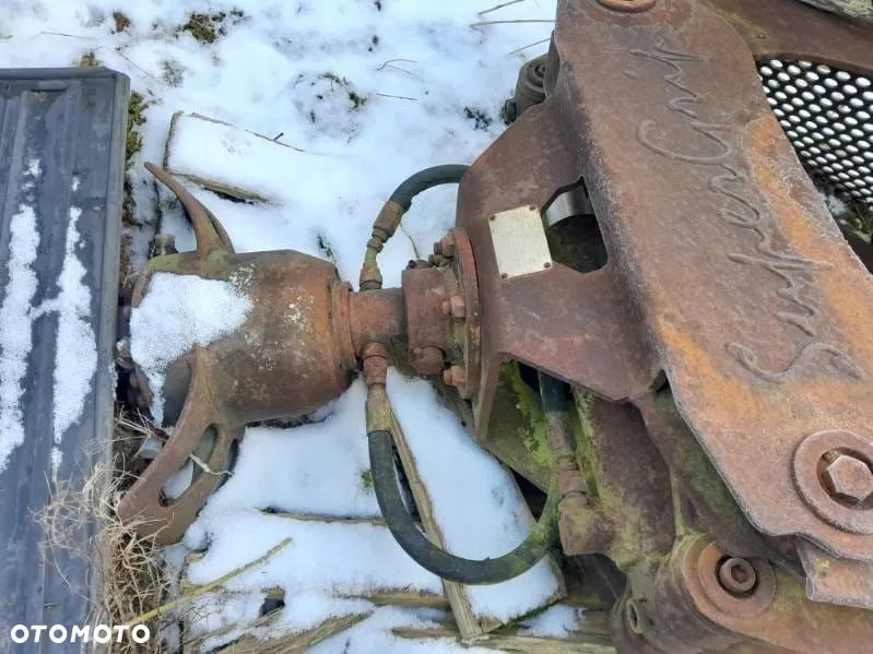 New Holland TM 115 TM115 + HDS/dźwig + chwytak + przyczepa ciągnik lesny / rolniczy - 6