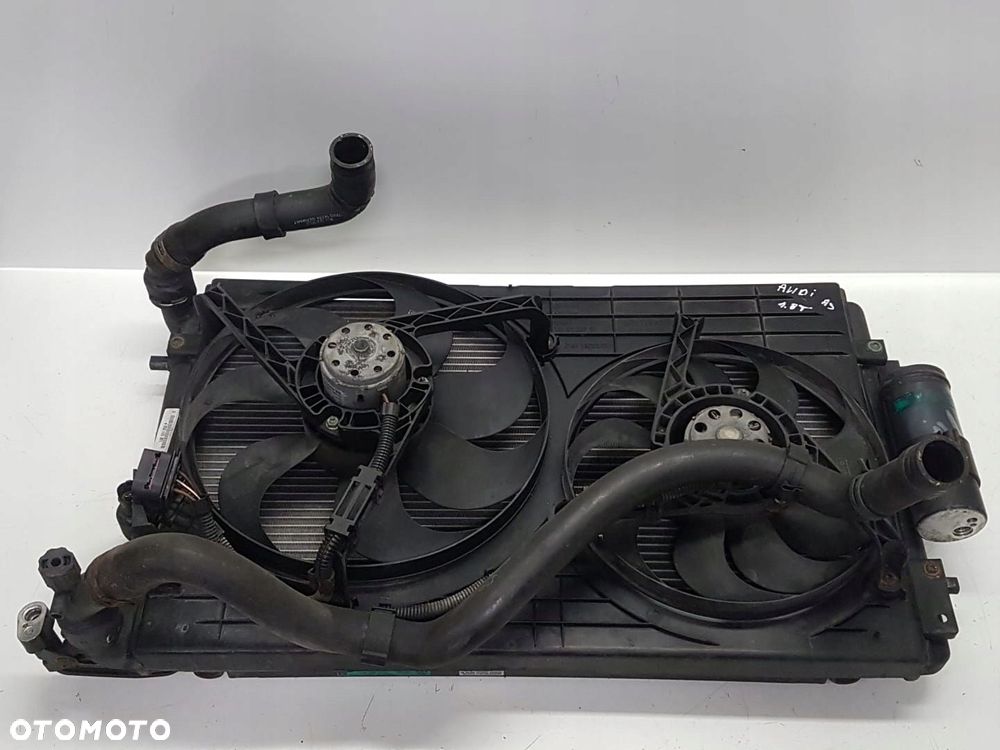 AUDI A3 1.8T CHŁODNICE KLIMY WODY WENTYLATOR KOMPL - 9