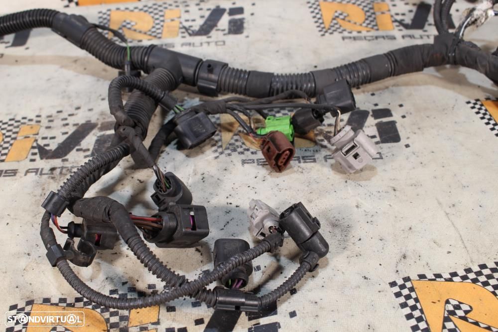 Instalação Electrica Do Motor Seat Leon (1P1)  Instalação Do Motor Vag - 4