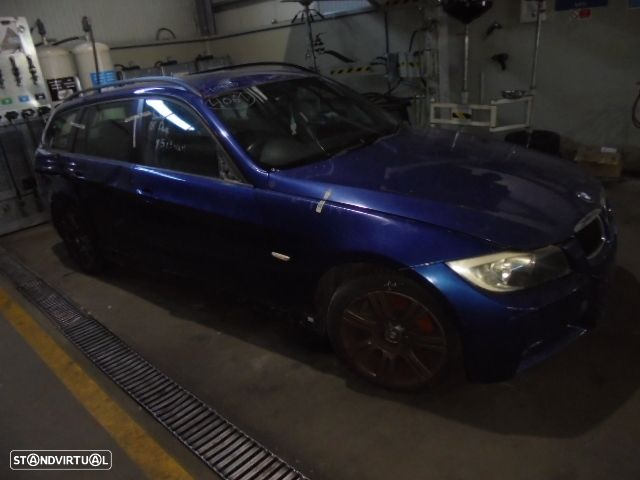 Carro MOT: 204D4 M47TU2D20  CXVEL: GS6-37BZ GS6-37DZ BEY BMW SERIE 3 TOURING E91 FASE 1 2006 2.0D 318 122CV 5P AZUL DIESEL - 2
