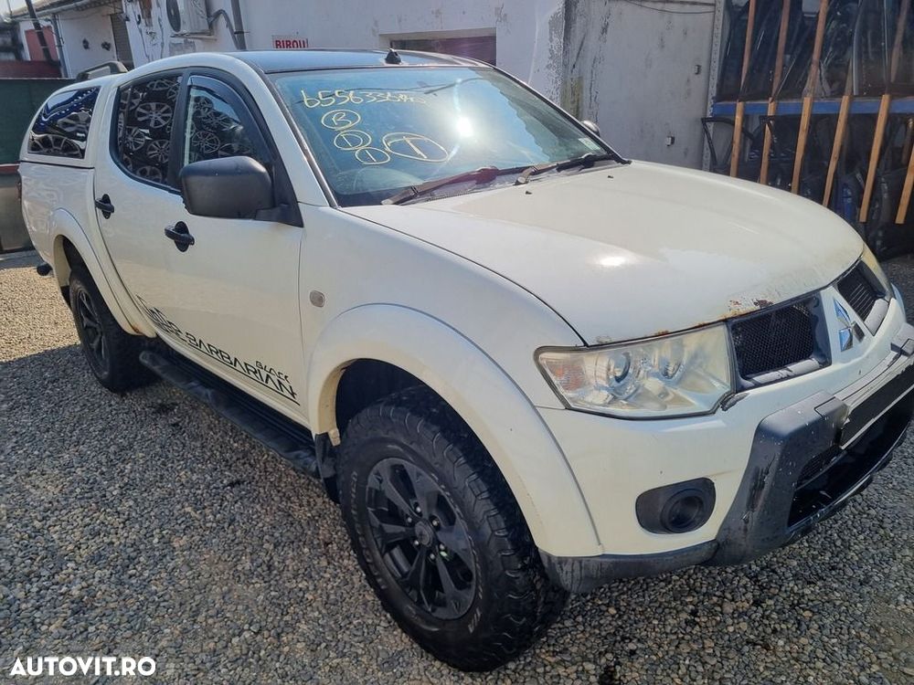 Bara fata Mitsubishi L200 Facelift 2010 - 2015 ALB W32 (1062) model fara spalatoare far - 7