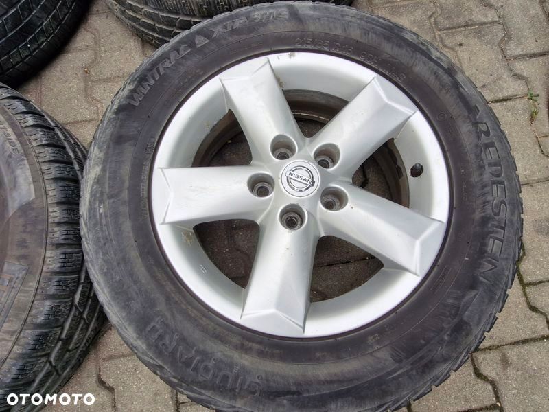 qashqai 1 i j10 felgi aluminiowe alufelgi 16 cali 5x114.3 et40 6.5jx16 - 6