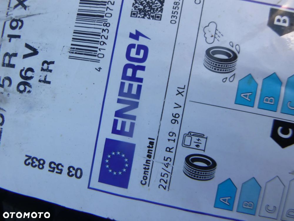 nowa opona zimowa continental wintercontact TS 870 P 225/45 R19 96V - 3