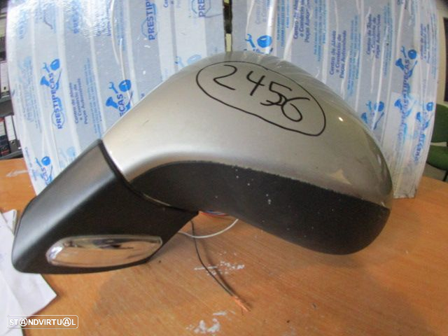 Espelho 96806498XT E9014342 PEUGEOT 207 SW 2010 1.6HDI 90CV 5P CINZA ESQ ELETRICO COM PISCA 5+2 PINOS - 2