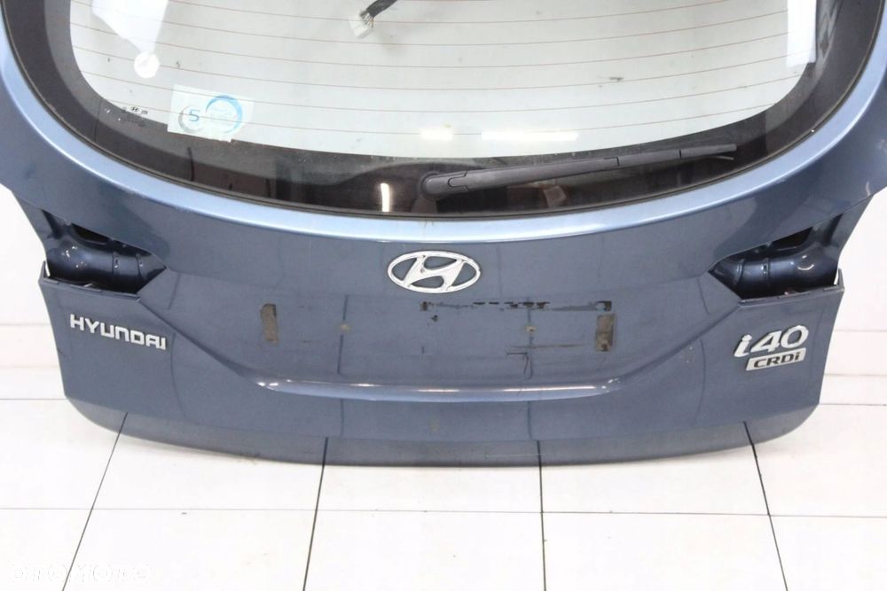 HYUNDAI I40 KOMBI 2016R KLAPA BAGAŻNIKA TYŁ TYLNA YU6 - 3