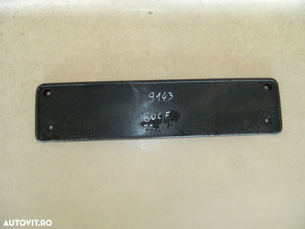 Suport numar bara fata, VW Golf 5 GTI  /  Jetta  /  Golf 5 Kombi, 03-09, 1K0807285B - 1