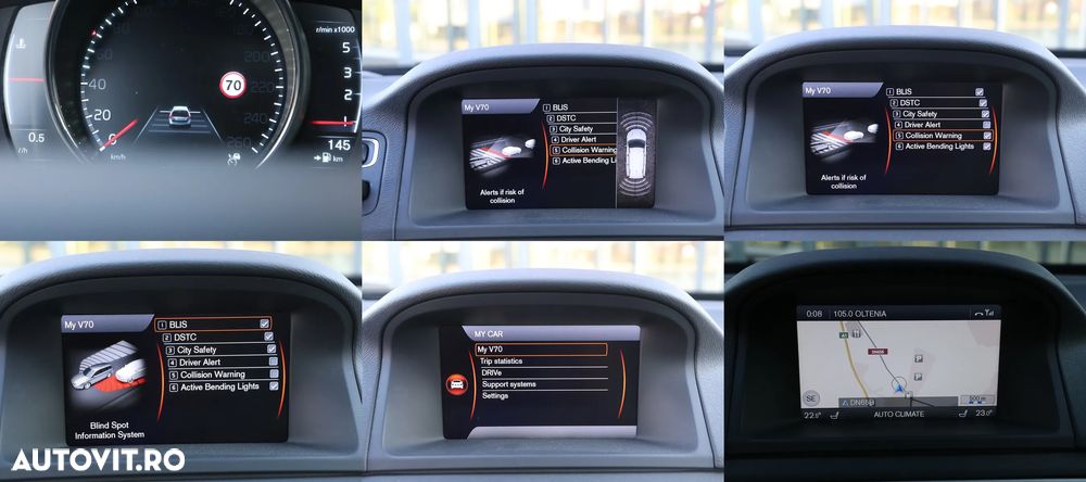 Volvo V70 D2 Geartronic Powershift Summum - 12