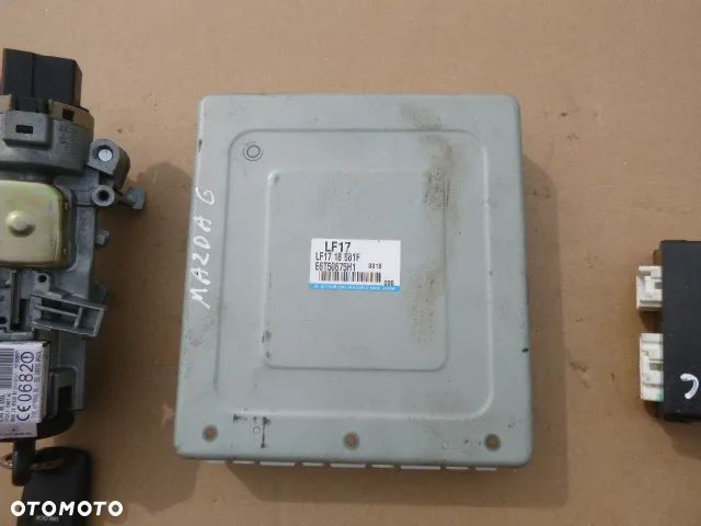 ZESTAW STARTOWY KOMPUTER STACYJKA IMMOBILIZER MAZDA 6 2.0 16V E6T50675H1 - 5