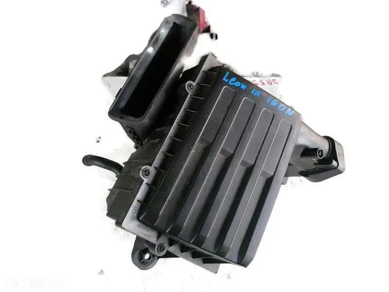 SEAT LEON III 15r 1.6 TDI OBUDOWA FILTRA POWIETRZA 5Q0129618B - 1