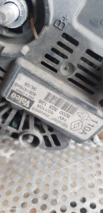 Alternator Renault Scenic 2 Megane 2 1.6 Benzina - 6