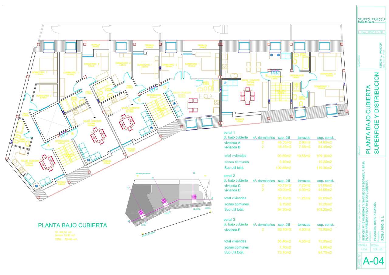 Apartamento T2 A2 -Boiro- Ponte de vedra- Corunha - Grande imagem: 2/2