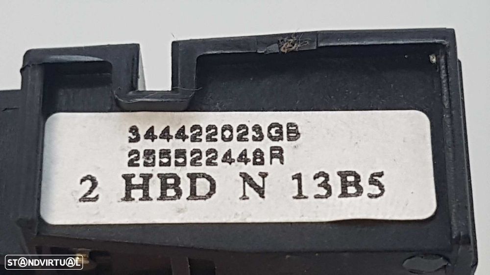 CONTROLE DO SISTEMA DE ÁUDIO / RÁDIO CD RENAULT CLIO IV BUSINESS - 2