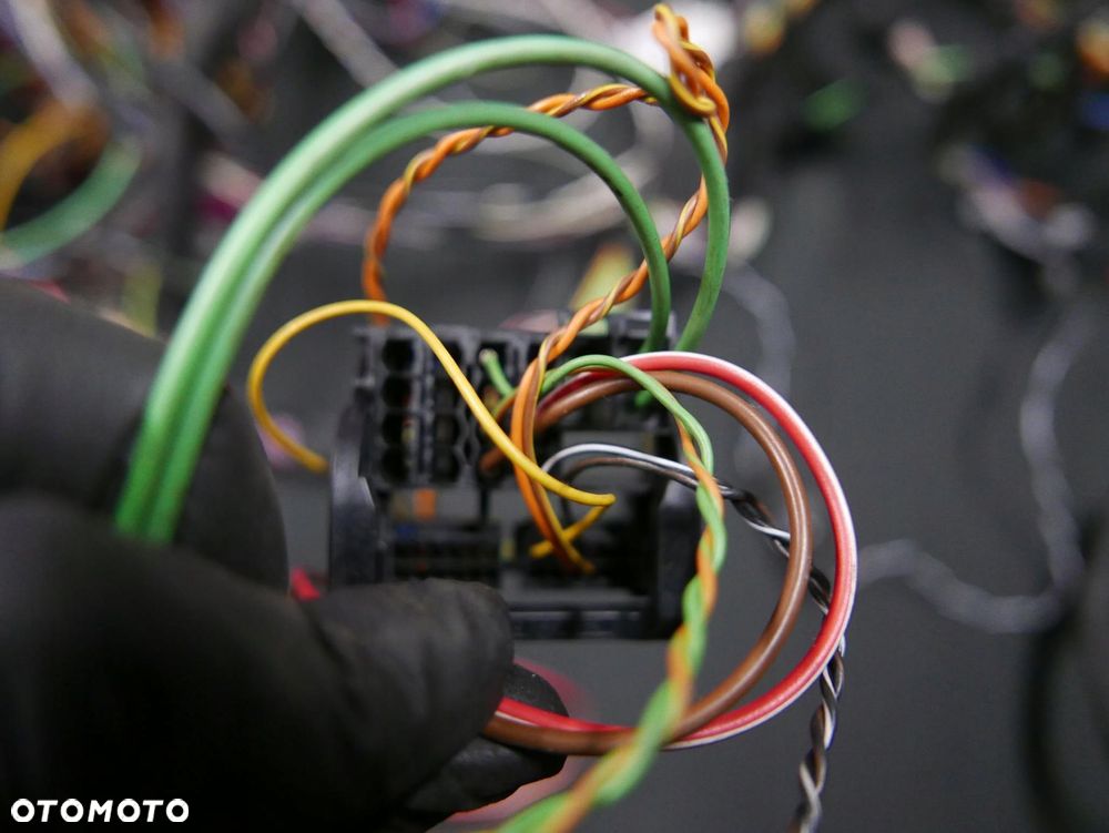 bmw f12 wiązka instalacja radia nawigacji 9247162 - 7