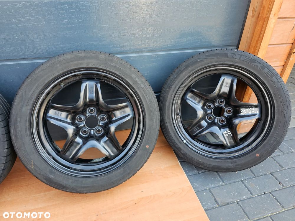 FELGI STALOWE STRUKTURALNE OPONY LETNIE OPEL OPEL ASTRA J K MOKKA 5X105 17 CALI 215/50/17 ET42 - 2