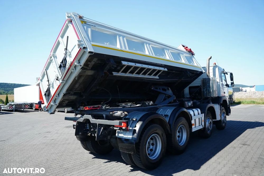 Volvo FMX 450 / 8X4 / BASCULATOR 2 LATE / HYDRODOLT / MEILLER KIPPER / I-SHIFT / IMPORTAT - 10