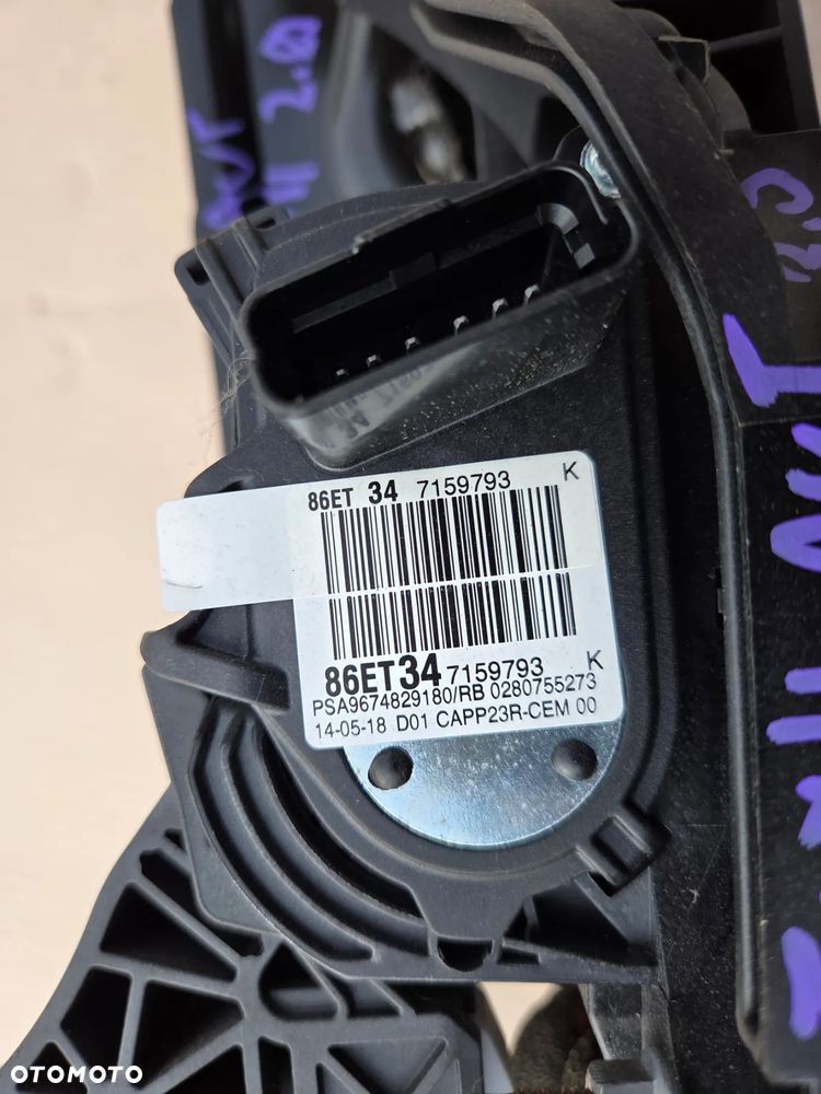 Pedały pedał gazu pedał hamulca Peugeot 508 II automat Europa - 8