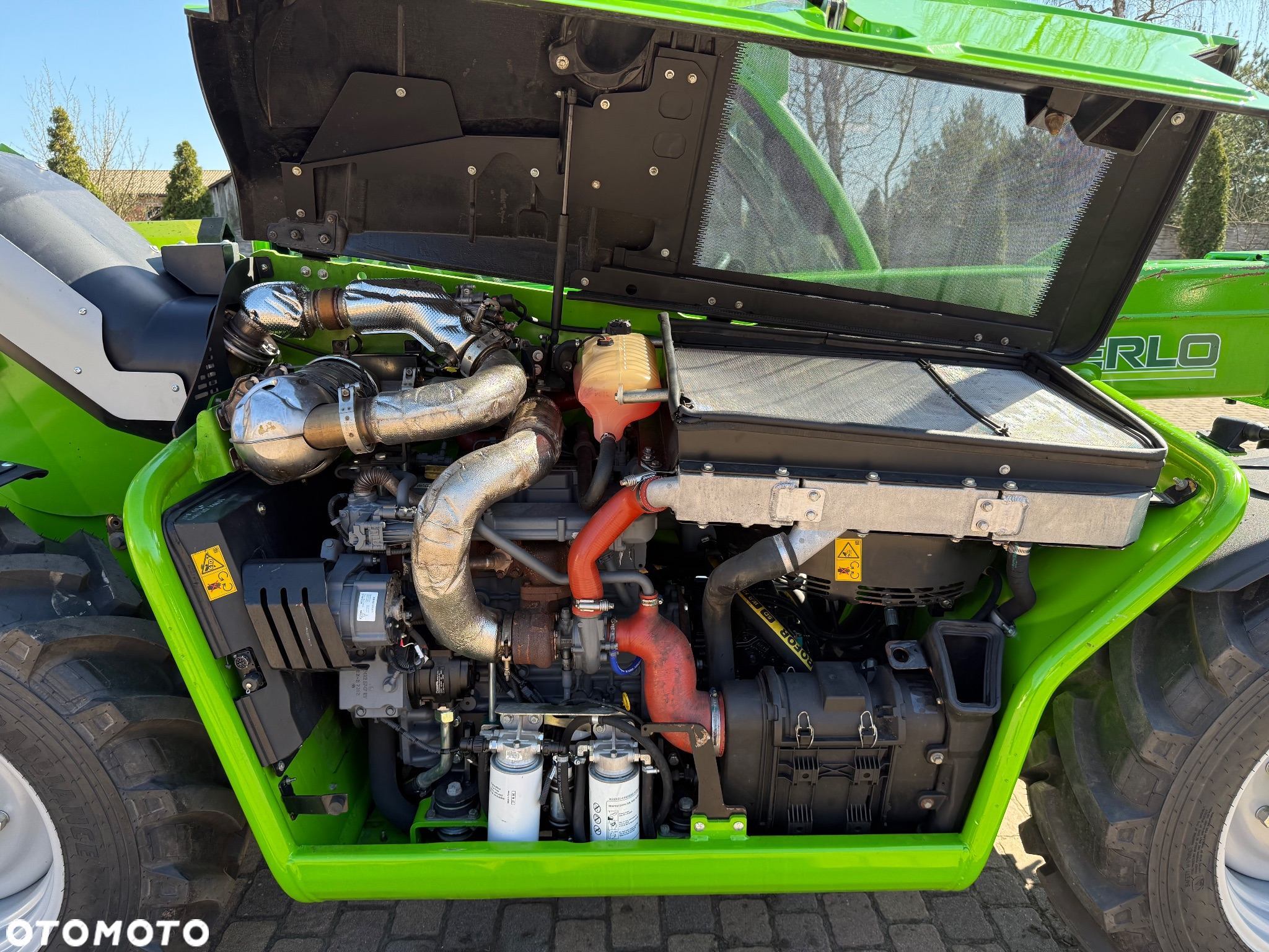 Merlo TF 33,7 2019 3,5 mph Turbofarmer 4x nowe opony Niska 2,15m - 13