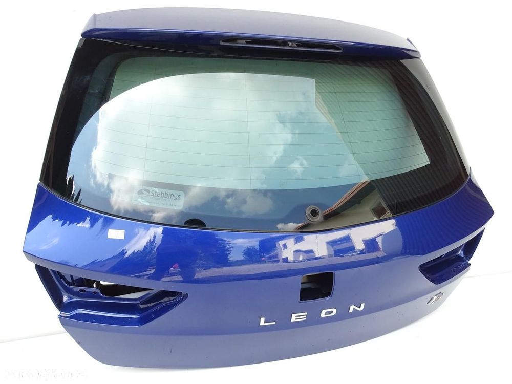 KLAPA TYŁ TYLNA BAGAŻNIKA + SZYBA LW5L SEAT LEON III 5F KOMBI 12-19r - 3