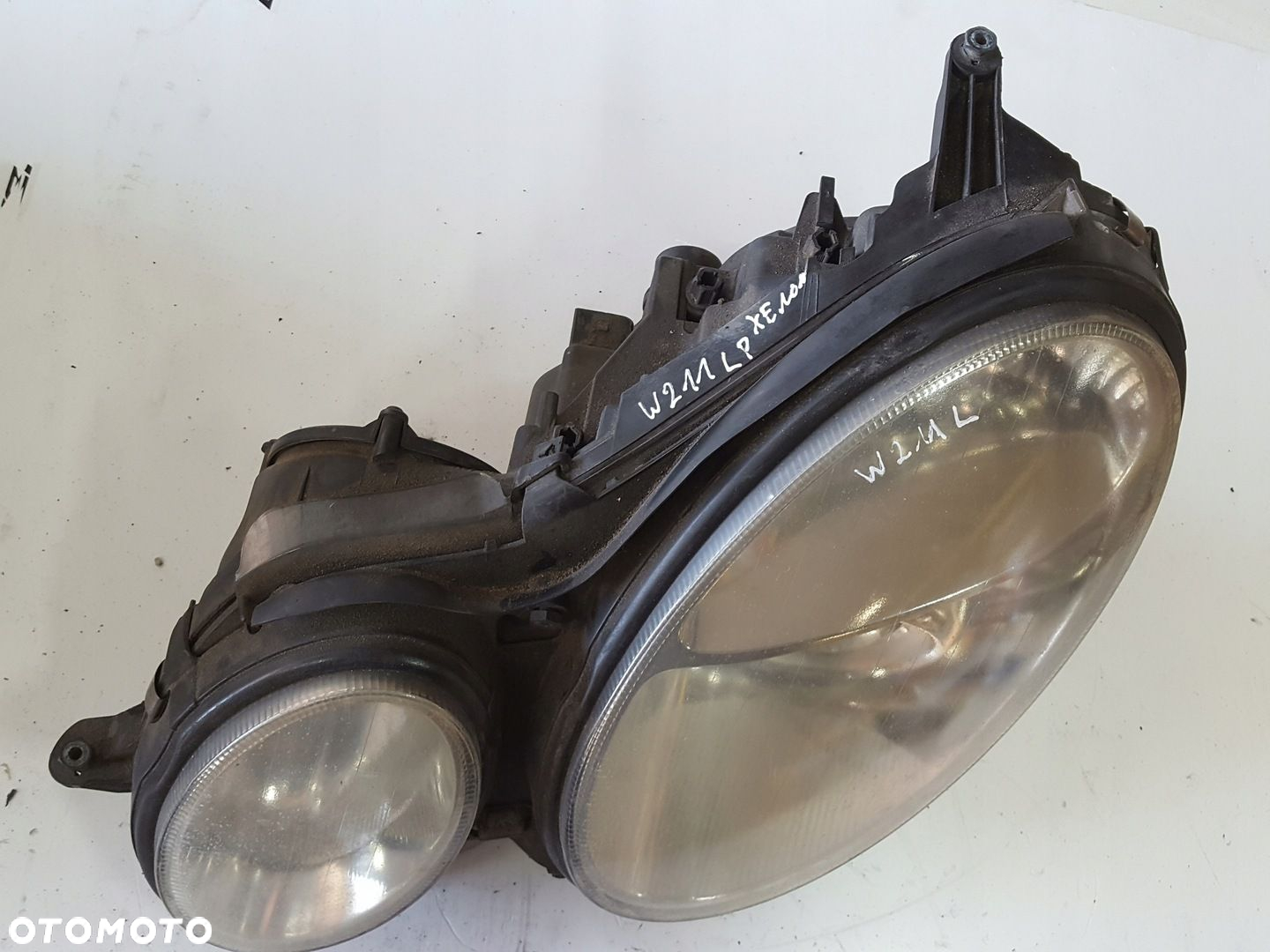 MERCEDES E W211 LAMPA XENON LEWA PRZÓD ANGLIK - 3